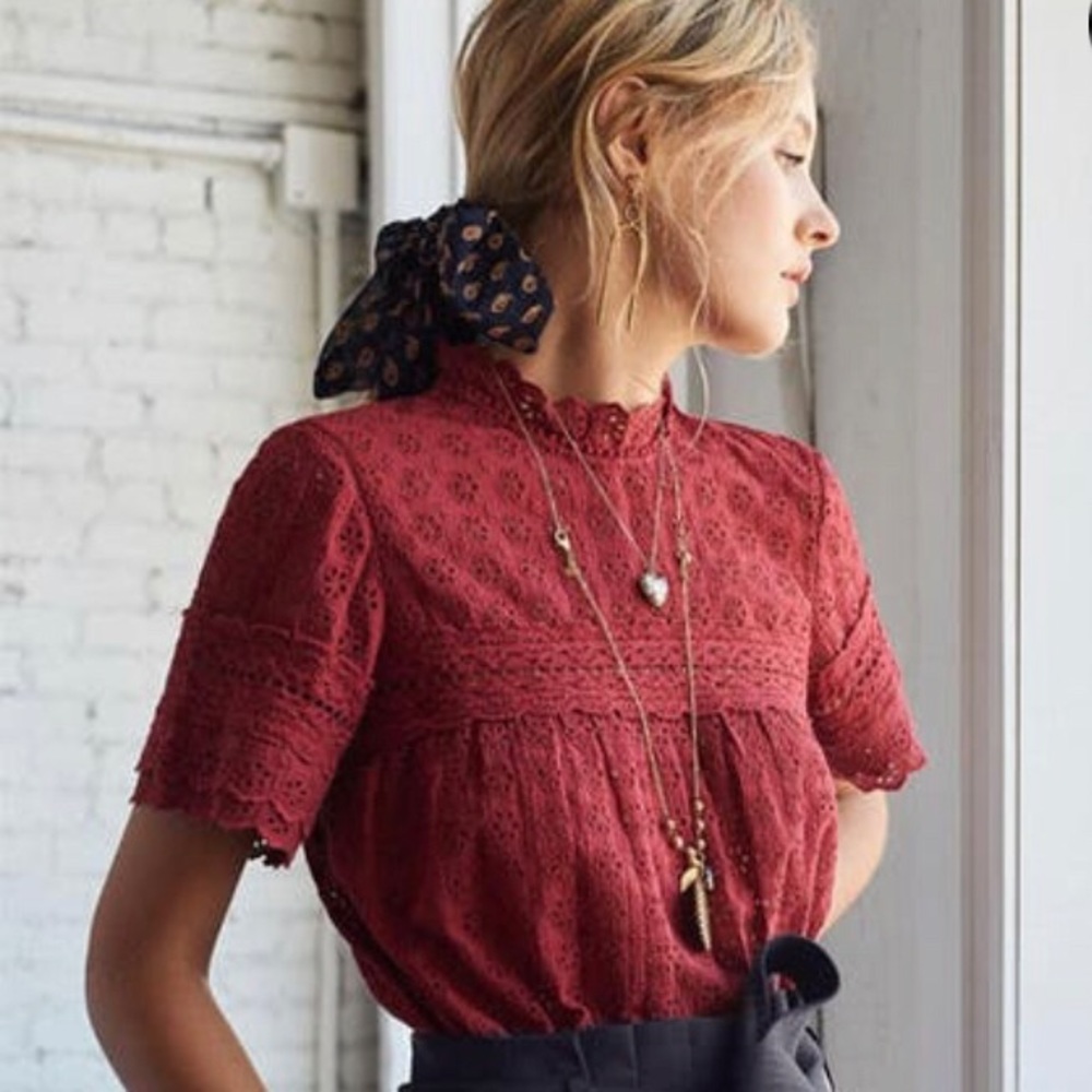 Sezane x Sea Hamptons Blouse